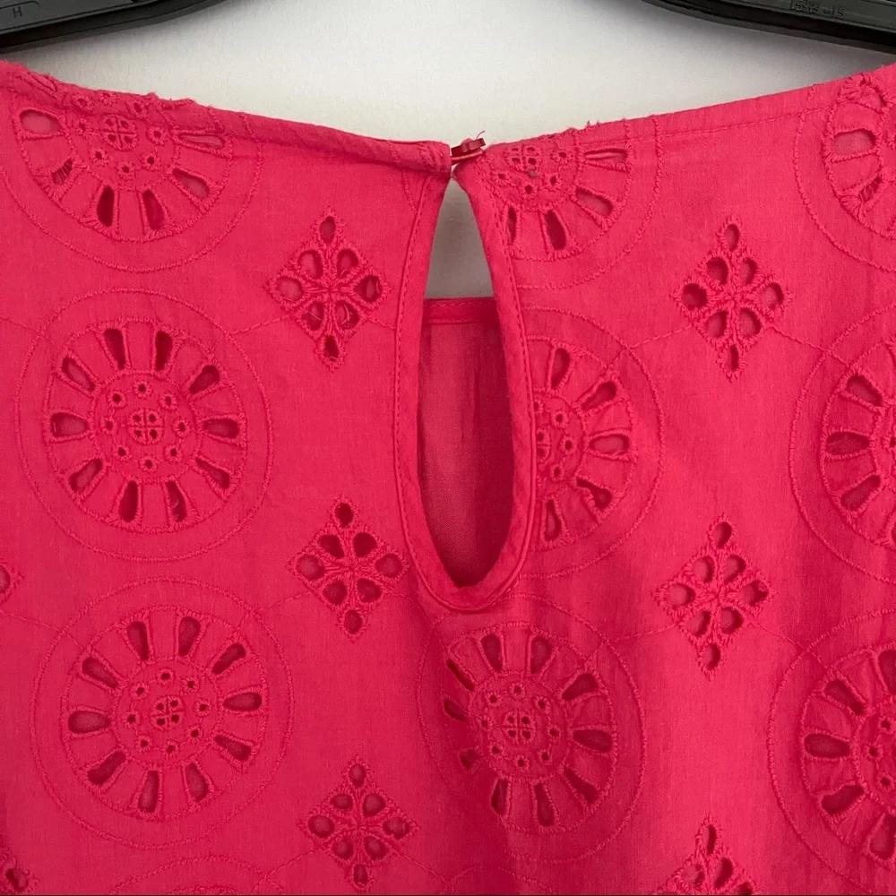 Anthropologie Eyelet Lace Tunic Dress